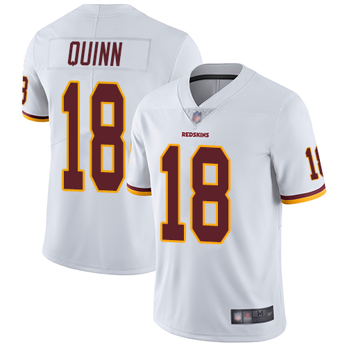 Washington Redskins Limited White Youth Trey Quinn Road Jersey NFL Football #18 Vapor Untouchable->youth nfl jersey->Youth Jersey